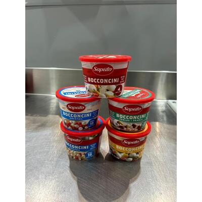 BOCCONCINI SAPUTO 200G ASSORTI