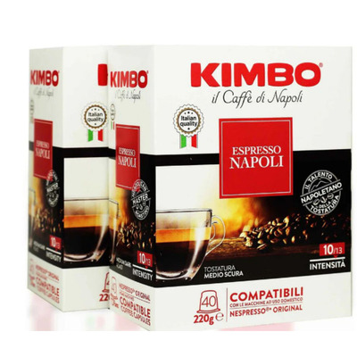 KIMBO 40 COFFEE PODS ASSORTED