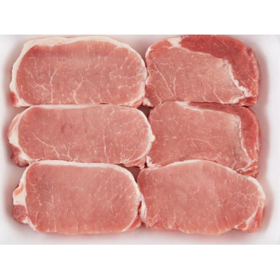 CÔTELETTES DE PORC DÉSOSSÉES