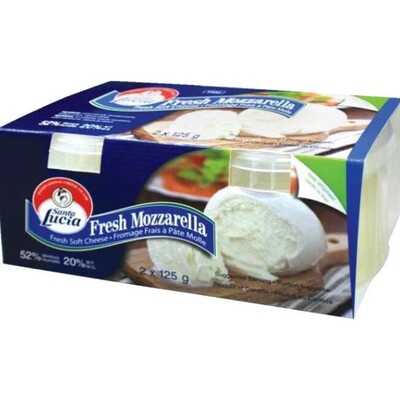 MOZZARELLA FRAIS SANTA LUCIA 2X125G