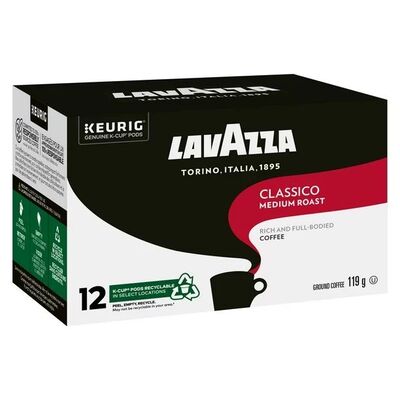 K-CUP LAVAZZA 12 CAPSULES
