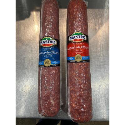 SALAMI GENOA DOUX OU PIQUANT MASTRO